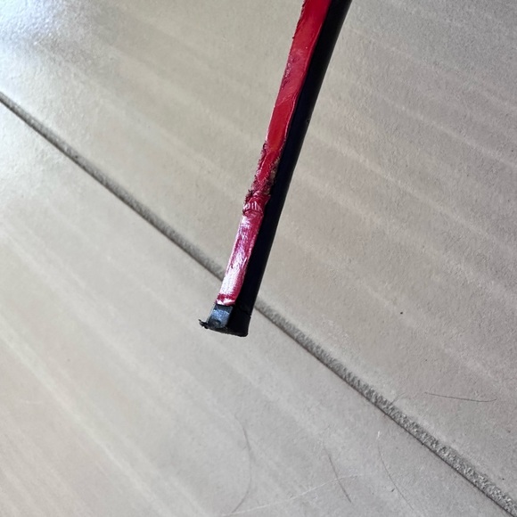 Christian Louboutin's iconic red sole. Head turning Black heels - Picture 11 of 11